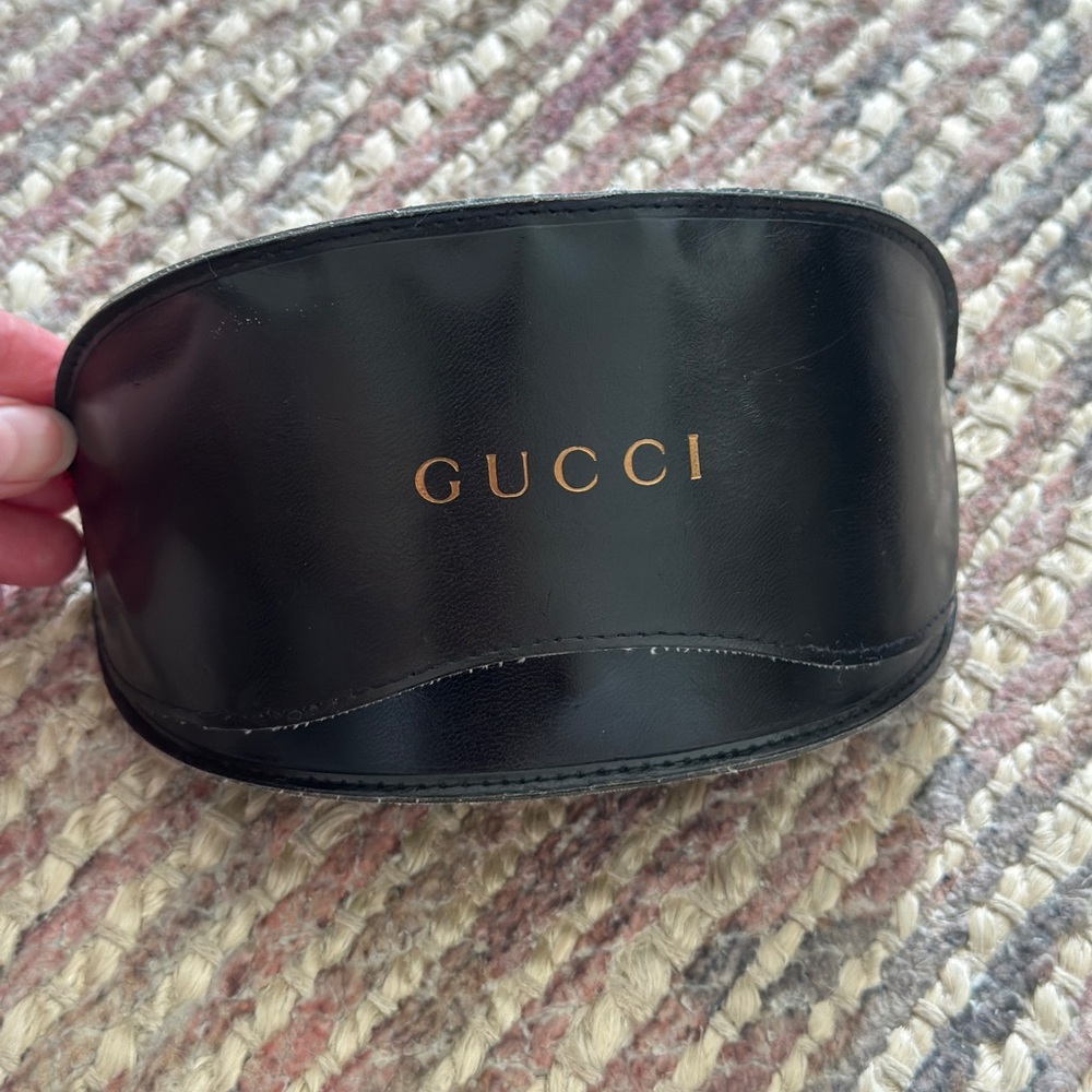 Gucci Black glasses case sunglasses